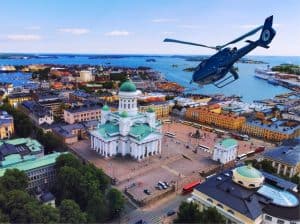 tallinn and helsinki helicopter transportation